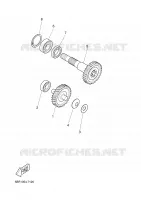TRANSMISSIE voor Yamaha YQ50 2001