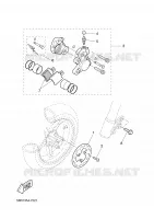 REMKLAUW VOOR voor Yamaha YQ50 2001