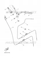 STUUR / KABEL voor Yamaha YQ50 2001