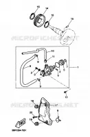 OLIEPOMP voor Yamaha AEROX 50 R 1999