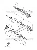 STARTMOTOR KOPPELINGS voor Yamaha AEROX 50 R 1999