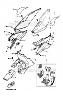 ZIJKUIPDEEL voor Yamaha AEROX 50 R 1999