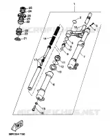 VOORVORK voor Yamaha AEROX 50 R 1999