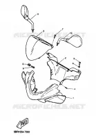 KAP 1 voor Yamaha AEROX 50 R 1999