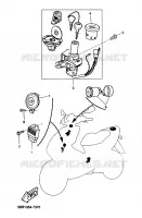ELECTRISCH 1 voor Yamaha AEROX 50 R 1999