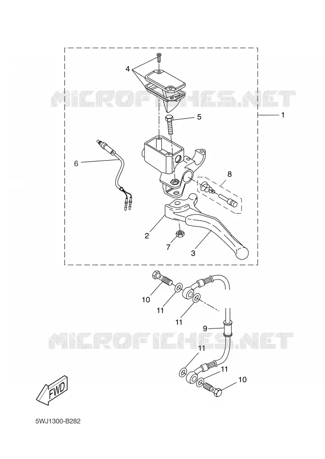 REMPOMP ACHTER Yamaha SCOOTER 50 2004 NITRO  YQ50L