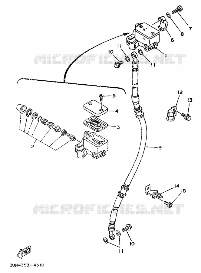 POMP VOOR Yamaha MOTO 50 1998 DTLC  DT50LC