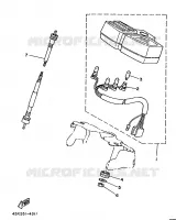 TELLERSET voor Yamaha DT50MX 1986
