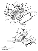 DEKSEL   MOTOR 1 voor Yamaha DT50MX 1986