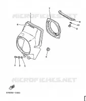 KAP 1 voor Yamaha DT50MX 1986