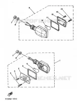 KNIPPERLICHT voor Yamaha DT50MX 1986