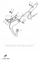 UITLAAT voor Yamaha DT50R 1995