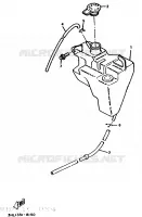 OLIE RESERVOIR voor Yamaha DT50R 1995