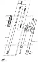 VOORVORK voor Yamaha DT50R 1995