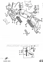 BENZINE TANK voor Yamaha DT50R 1995