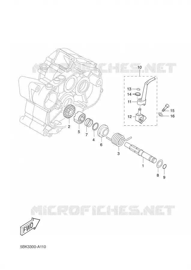 STARTMOTOR Yamaha MOTO 50 2002 DTR  DT50R