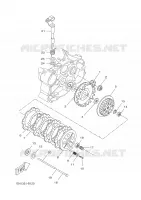 STARTMOTOR KOPPELINGS voor Yamaha DT50R 2005