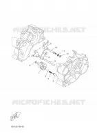 SCHAKELWALS voor Yamaha DT50R 2005