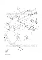 ACHTERBRUG voor Yamaha DT50R 2005