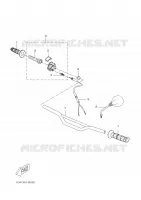 STUUR / KABEL voor Yamaha DT50R 2005