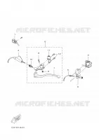 STUURSCHAKELAAR / HEVEL voor Yamaha DT50R 2005