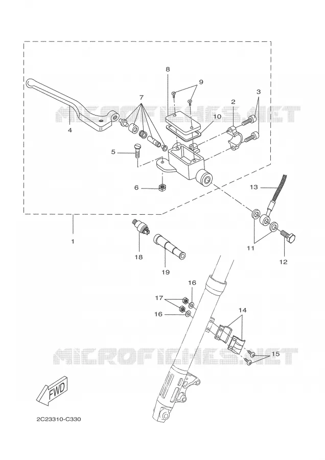 POMP VOOR Yamaha MOTO 50 2005 DTR  DT50R