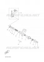 SCHAKEL STANG / PEDAAL voor Yamaha DT50RSM 2006