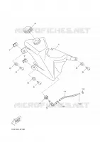 OLIE RESERVOIR voor Yamaha DT50RSM 2006