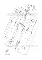 VOORVORK voor Yamaha DT50RSM 2006