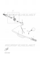 STUUR / KABEL voor Yamaha DT50RSM 2006