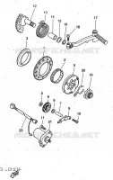 STARTMOTOR voor Yamaha YQ50R 1997
