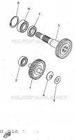 TRANSMISSIE voor Yamaha YQ50R 1997