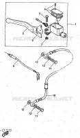 POMP VOOR voor Yamaha YQ50R 1997