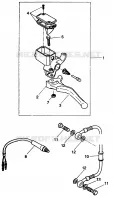 REMPOMP ACHTER voor Yamaha YQ50R 1997