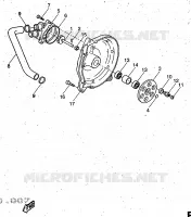 WATERPOMP voor Yamaha YQ50R 1997