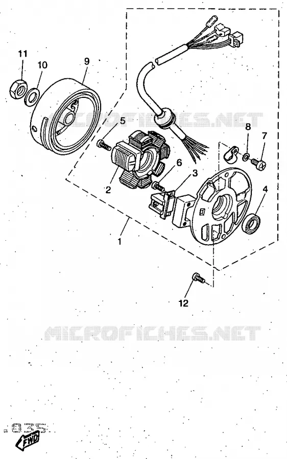 DYNAMO Yamaha SCOOTER 50 1997 NITRO  YQ50R