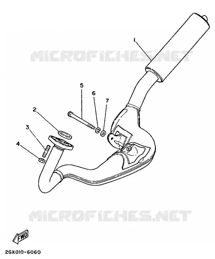 UITLAAT Yamaha MOTO 80 1988 MINIMOTO  YSR80