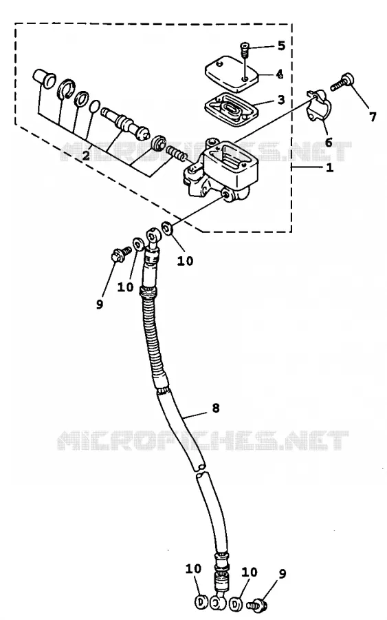 POMP VOOR Yamaha SCOOTER 100 1999 BWS  YW100E