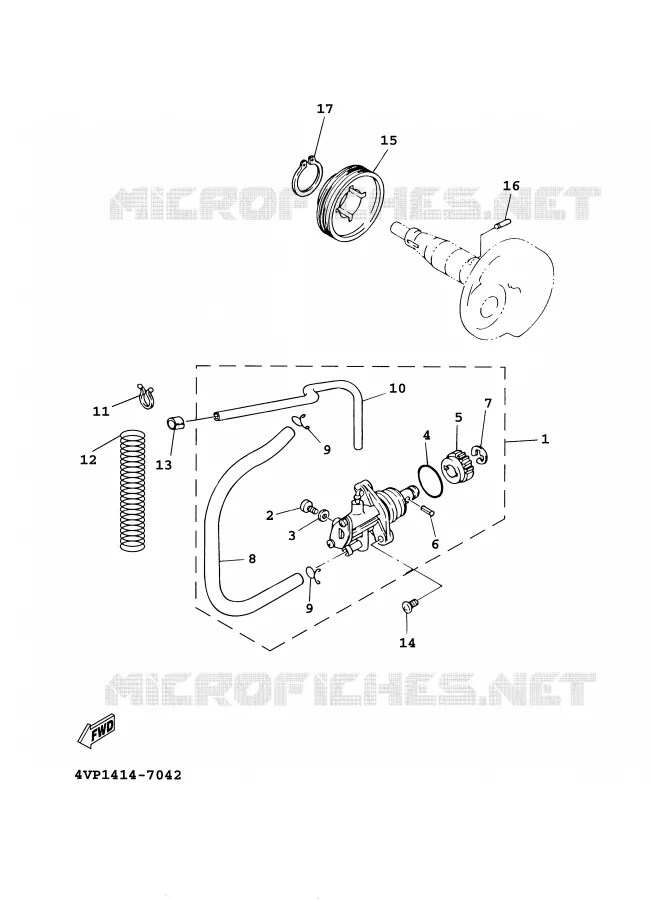 OLIEPOMP Yamaha SCOOTER 100 2001 BOOSTER  YW100E
