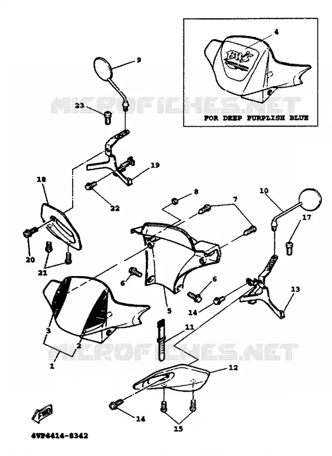 KAP 1 Yamaha SCOOTER 100 1999 BOOSTER  YW100T