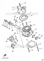 CILINDER voor Yamaha YZ125S 1986
