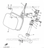 STUUR voor Yamaha YZ125S 1986