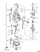 CARBURATEUR  voor Yamaha YZ125S 1986