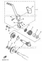 STARTMOTOR voor Yamaha YZ125 1991