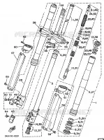 VOORVORK voor Yamaha YZ125 1991