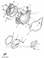 DEKSEL   MOTOR 1 voor Yamaha YZ125 1995