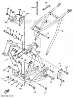 FRAME voor Yamaha YZ125 1995