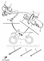ELECTRISCH 1 voor Yamaha YZ125 1998