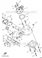 CILINDERKOP voor Yamaha YZ125 1998