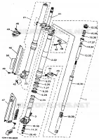 VOORVORK voor Yamaha YZ125 1998